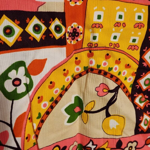 🌼 Vintage 60s Handmade Mod Shift Dress Yellow 🌸 - Picture 7 of 7